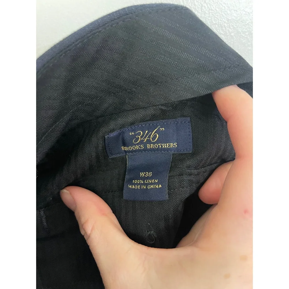 Vintage‎ Brooks Brothers 100% Linen Preppy Old Money Shorts Pleated